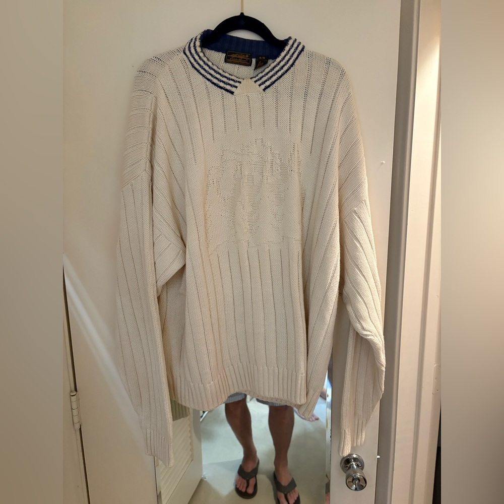 Men's Cream Sweater